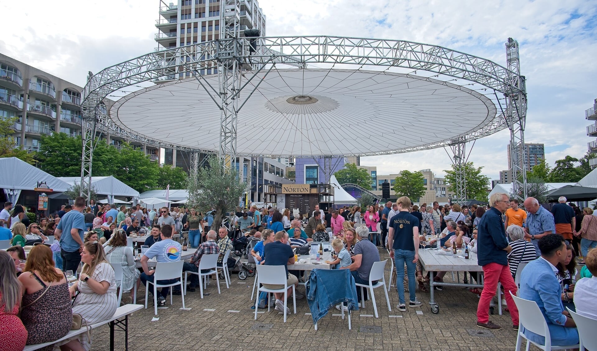 Grote festivals als Culinair Zoetermeer komen op de tocht te staan. Foto: Gerard van Warmerdam