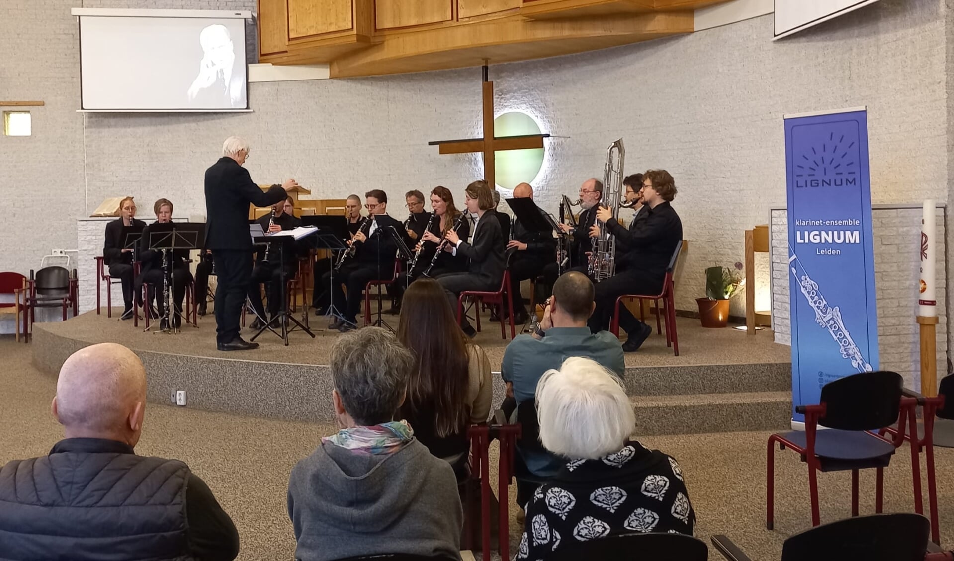 Een mooi klarinetconcert in de Ontmoetingskerk.