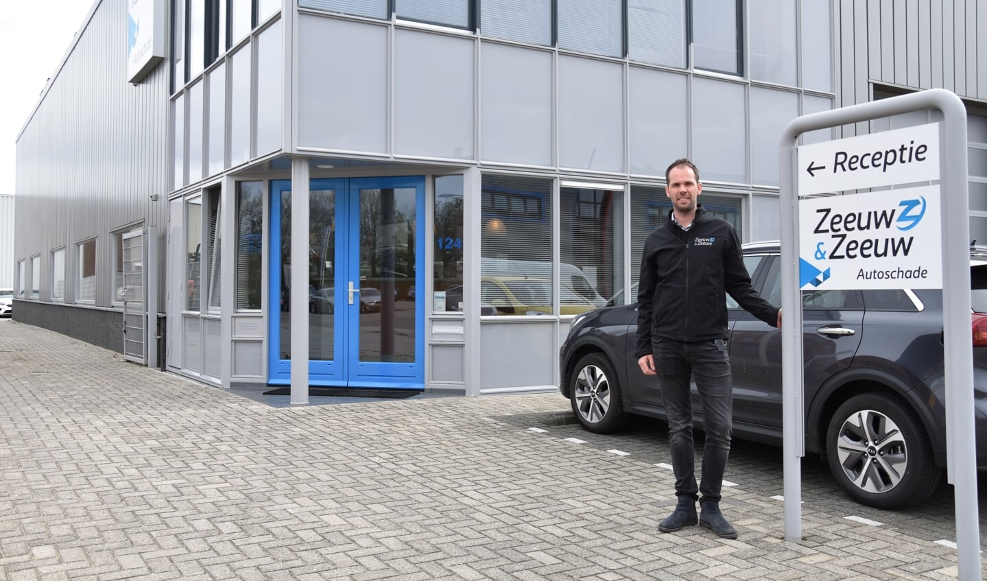 Jeroen van Bunningen, voor de zaak in Bergschenhoek.