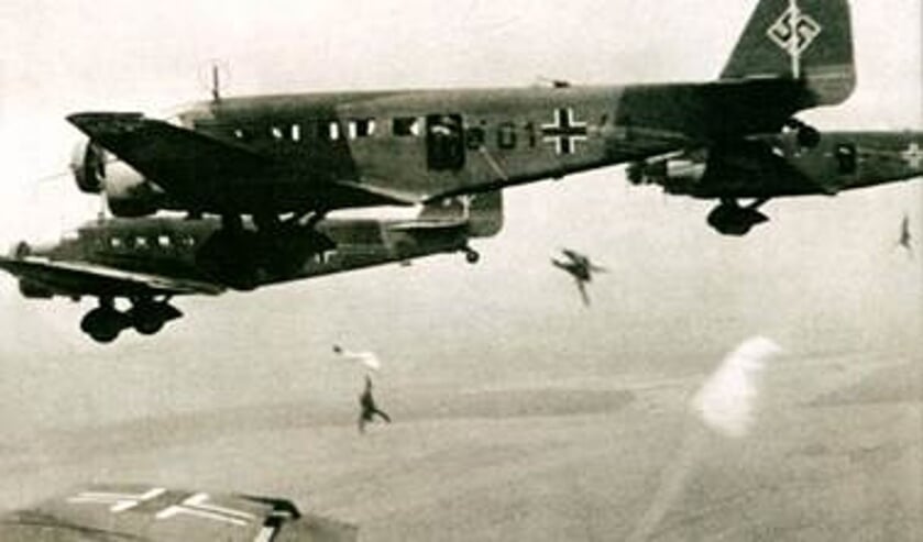 De Junkers Ju-52 vliegtuigen.
