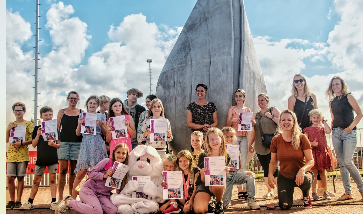 Kinderen van de Piëzo TalentenAcademie.