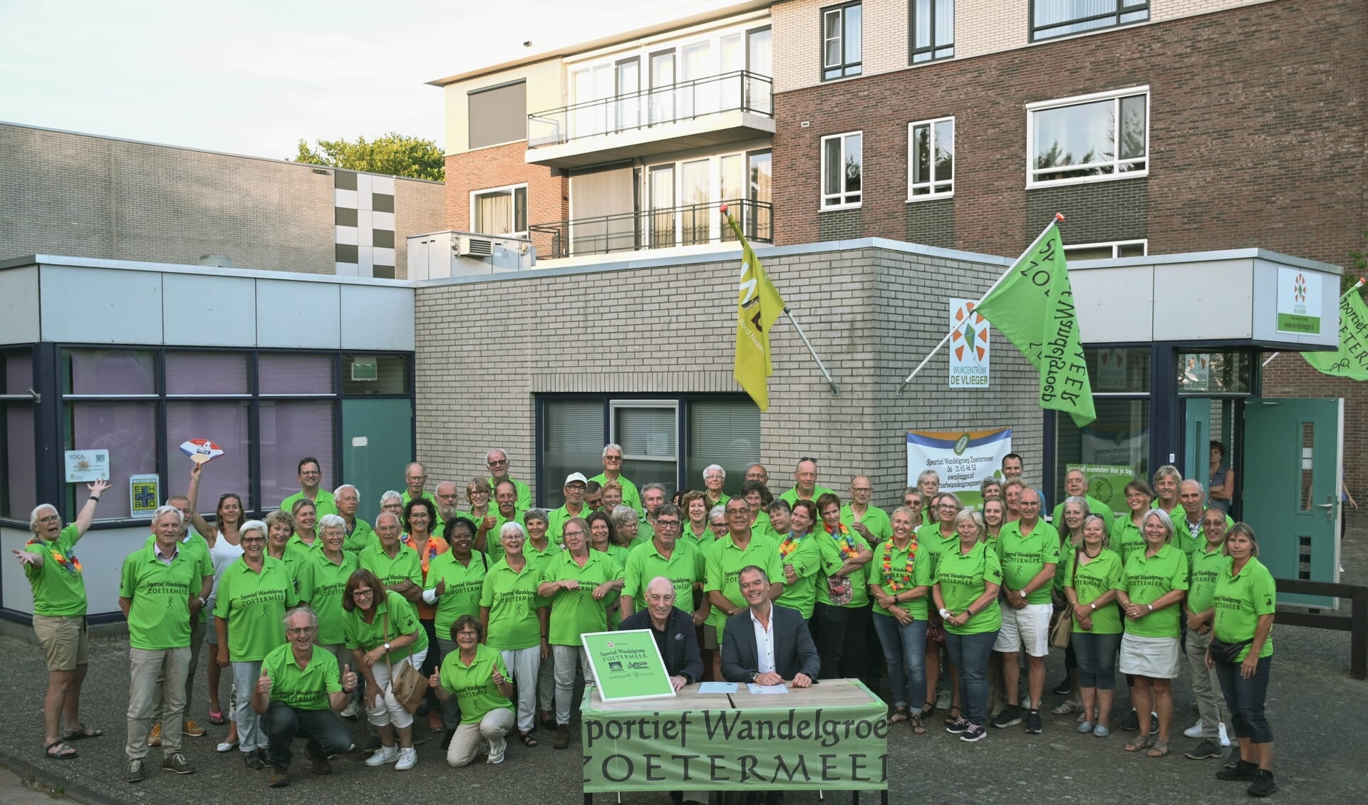 Het team van Sportief Wandelgroep Zoetermeer