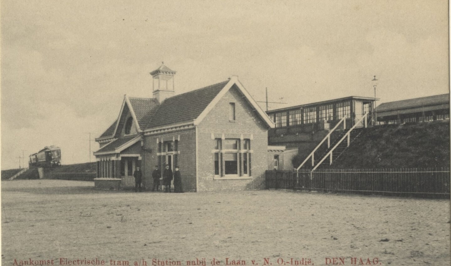 Station laan van Nieuw Oost-Indië, 1910.