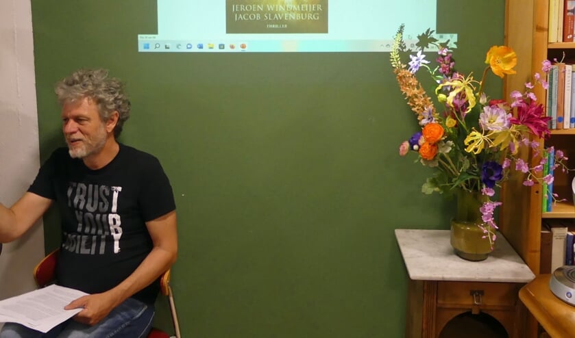 Jeroen Windmeijer over De Magdalena codex (foto's: Marianne Knijnenburg).