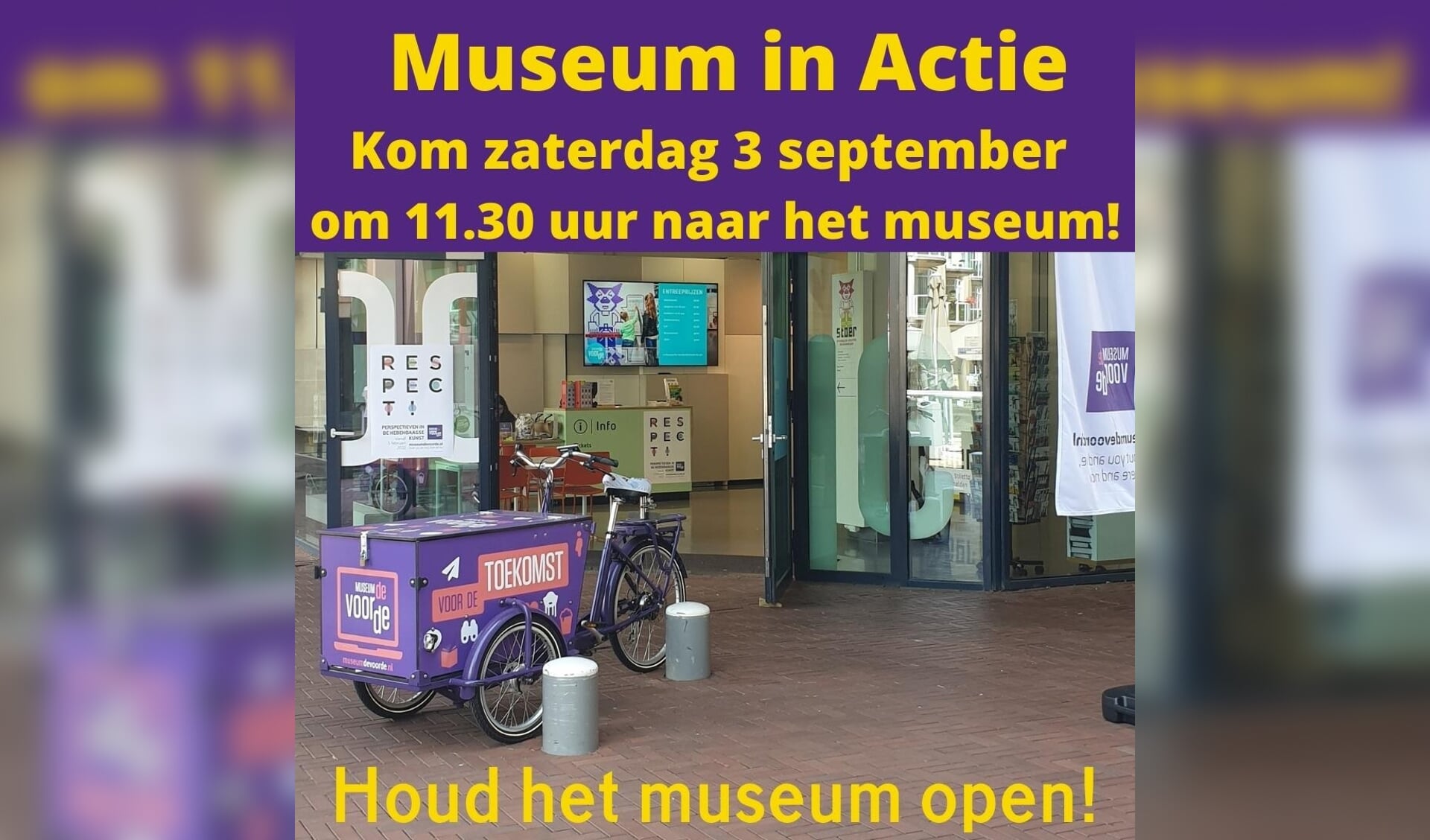 Museum de Voorde komt in actie. Foto: PR
