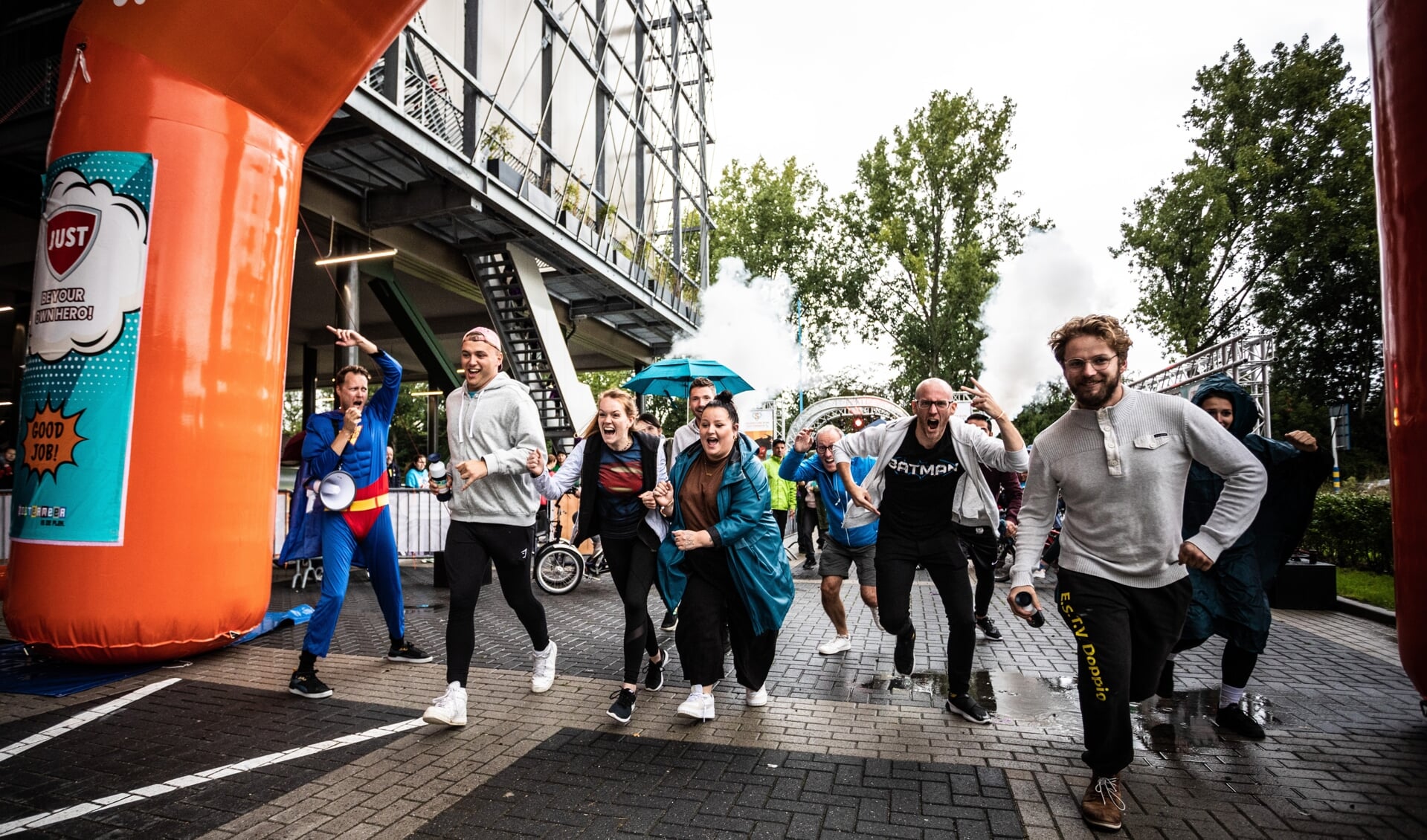 etwerk Zoetermeer kijkt met trots terug op deze tweede editie van de Adventure Run en is enorm onder de indruk van alle partners en deelnemers die het weer trotseerden. (Foto: Remco Koers)