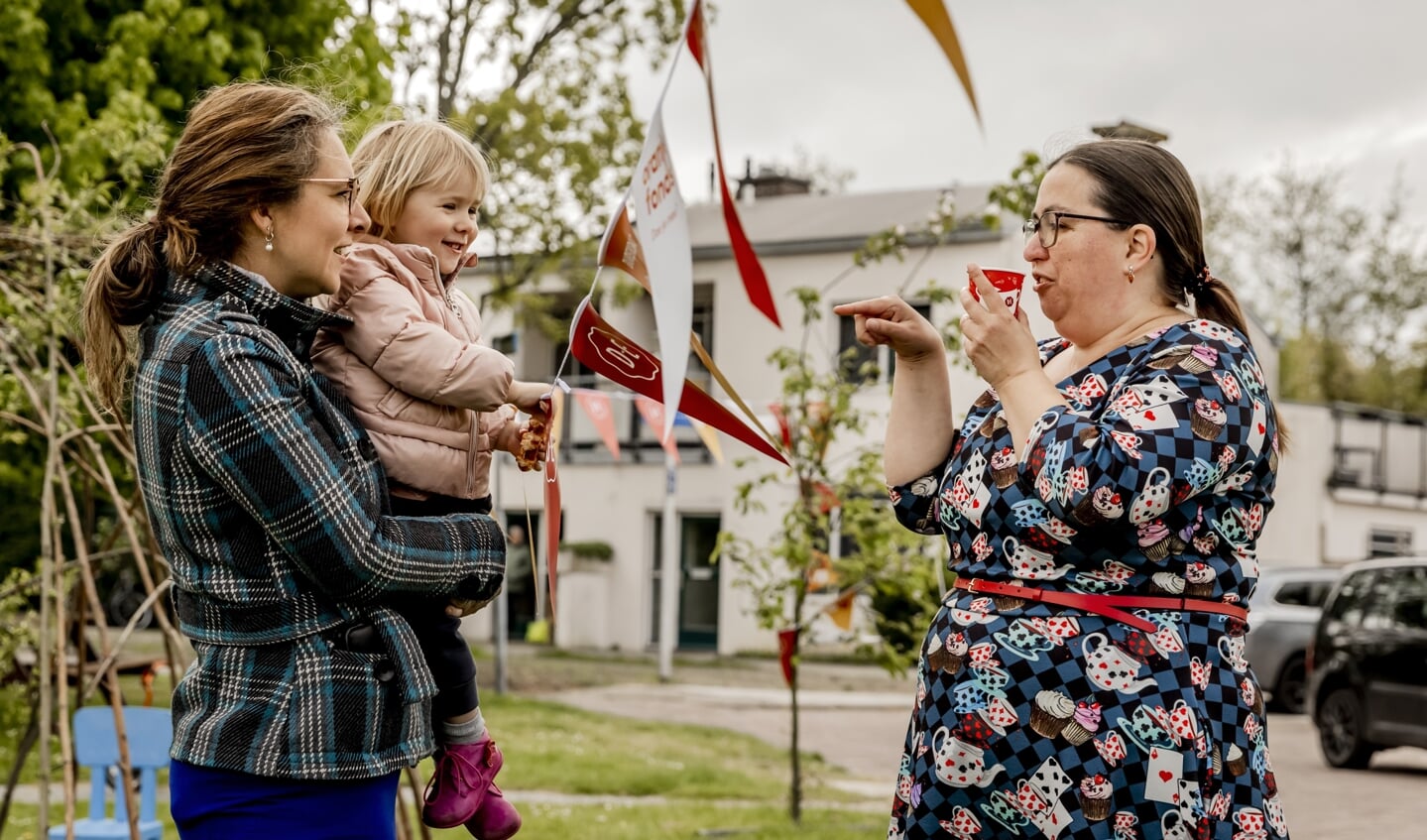Er is in Leidschendam-Voorburg veel behoefte aan verbondenheid in buurten (foto: pr Oranjefonds).