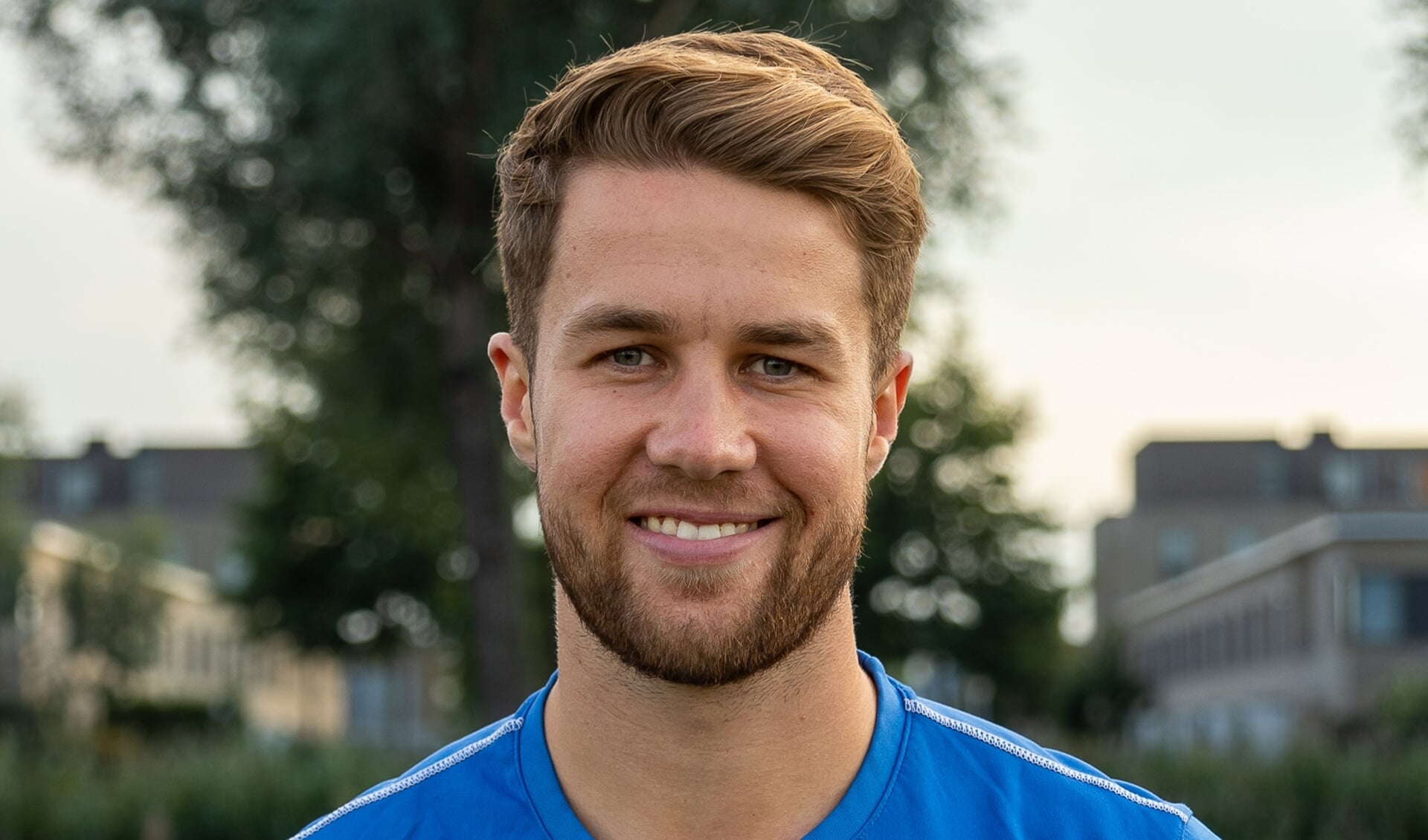 Youri de Winter maakte de enige treffer van de wedstrijd. (Foto: Ron Fruining)