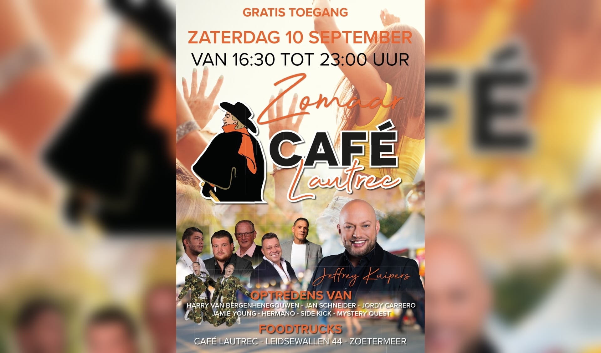 Zomaar Café Lautrec, een nieuw festival in Zoetermeer