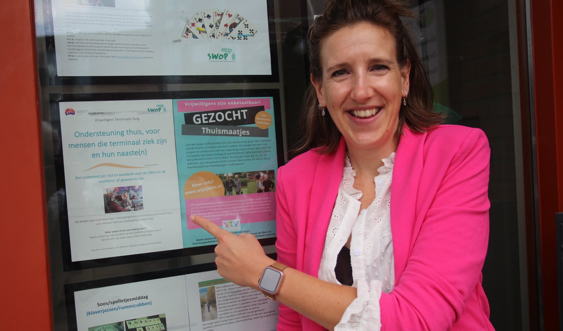 Rianne Hagelaars werkt bij de SWOP en is coördinator van de VTZ. 