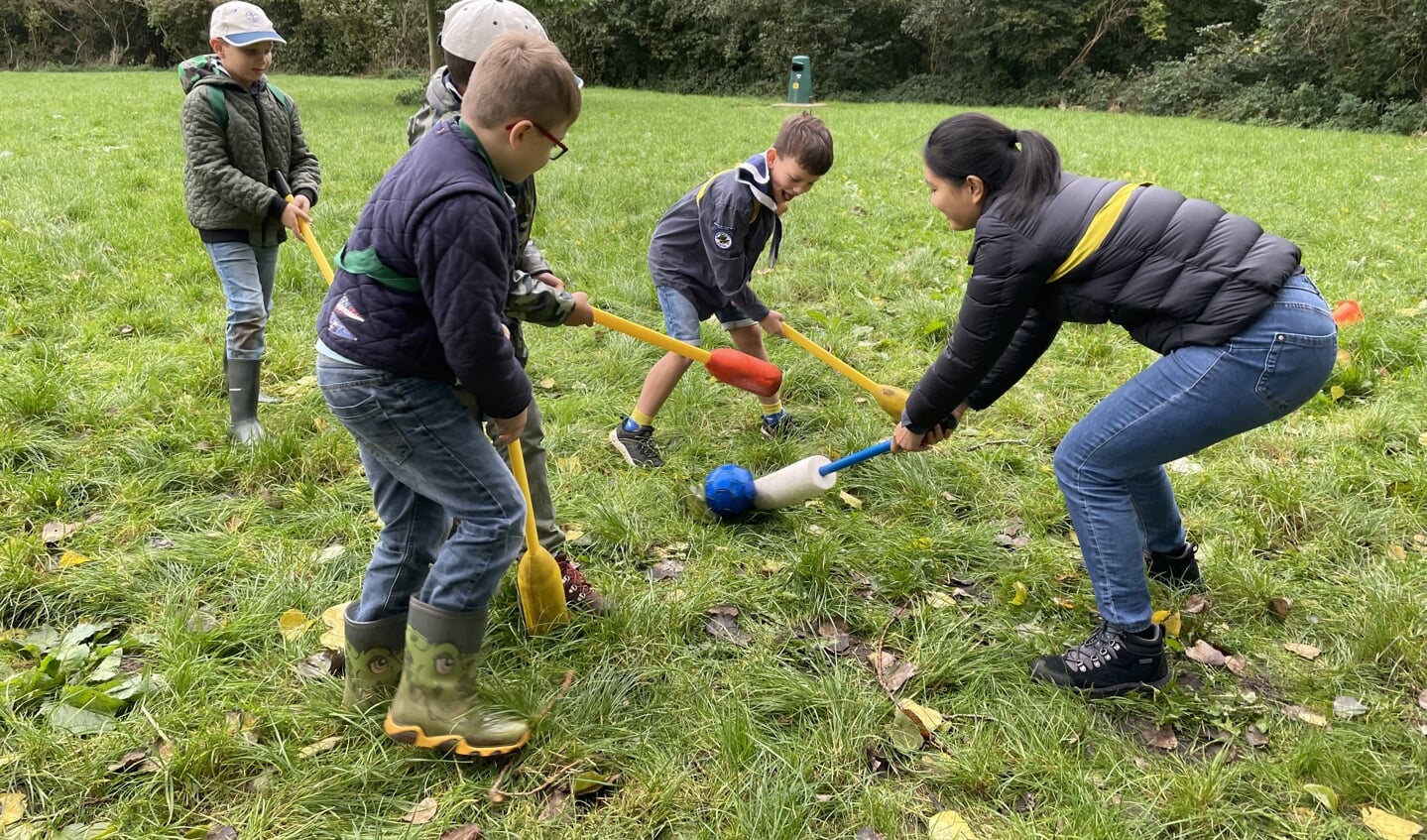 Als scout doe je leuke spellen en beleef je van alles. (Foto: PR)