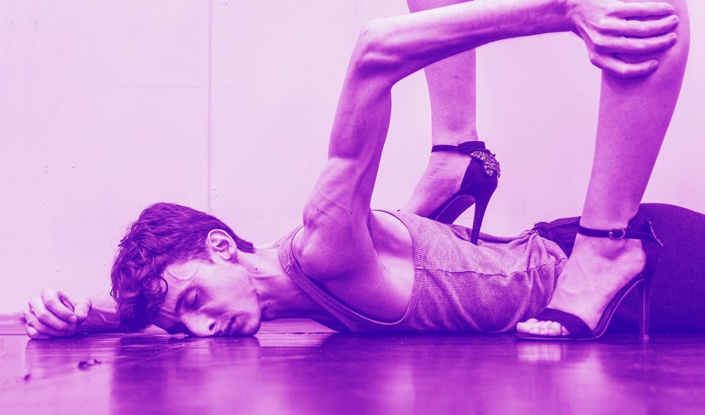 In Venus, Moed en Liefde begeleidt het Alkyona Quartet de sopraan Elisabeth Hetherington en De Dutch Don’t Dance Division (foto: Frank Rozenberg).
