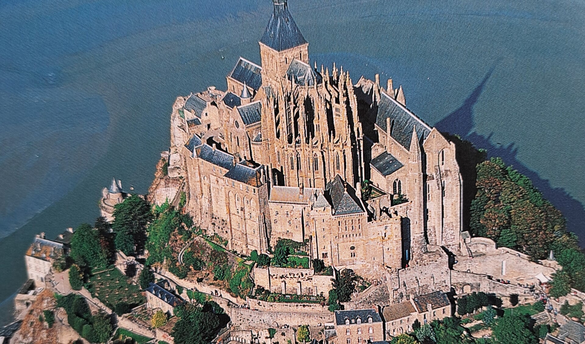 Het bekende (getijden)eiland Mont Saint-Michel aan de Franse weskust (foto: pr).
