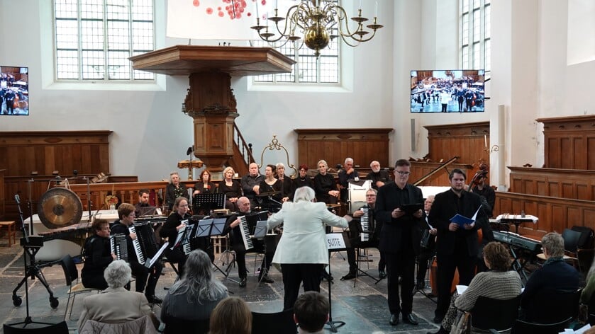 Concert in Dorpskerk (archieffoto).