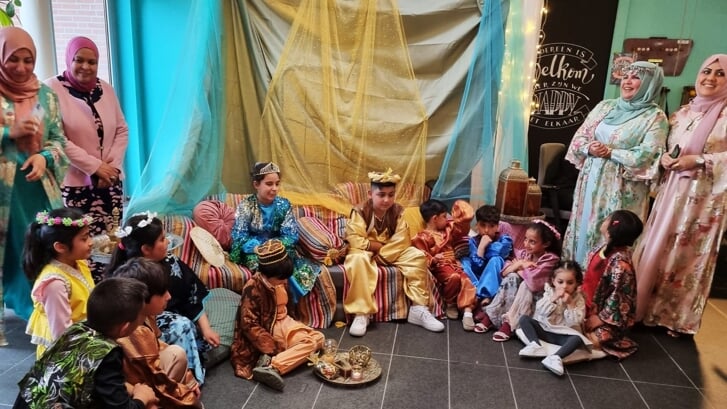 Eid al-Fitr feest in de wijk Prinsenhof te Leidschendam (archieffoto).