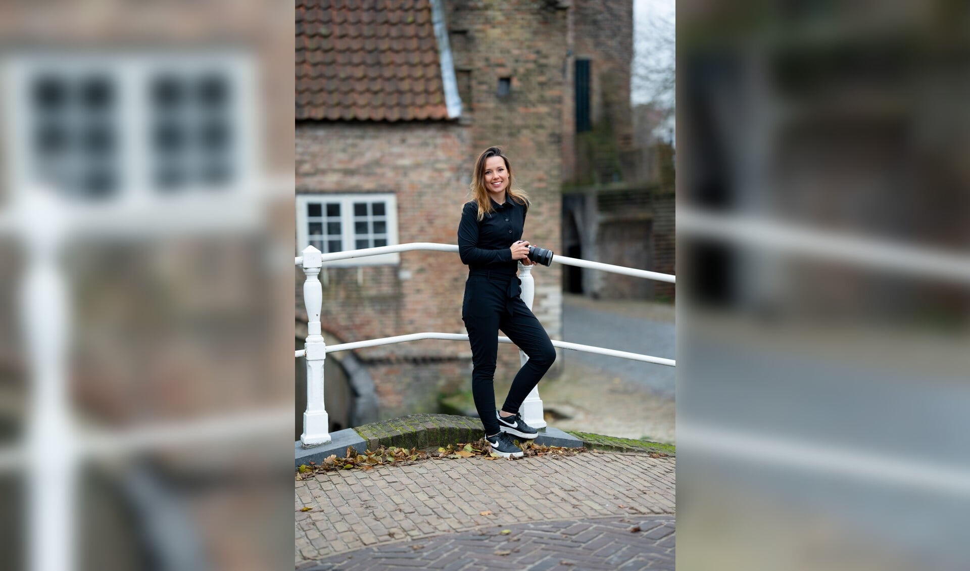 Alyssa van Heyst vindt dat ze als fotografe een mooi en afwisselend leven heeft. (foto Michel Bitter)