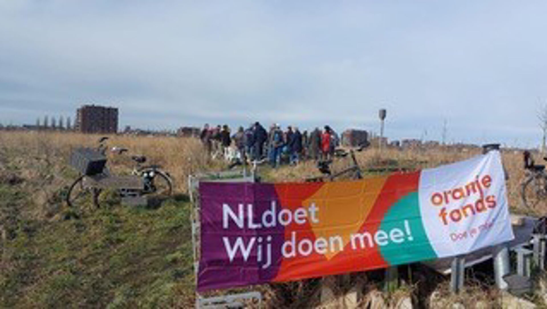 In actie bij NL Doet. Foto: deelnemer NL Doet