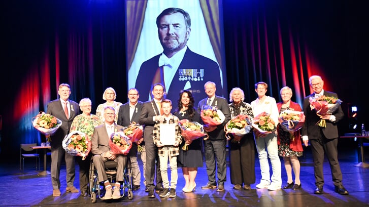 Koninklijke onderscheiding voor Zoetermeerders. Foto: Gerard van Warmerdam