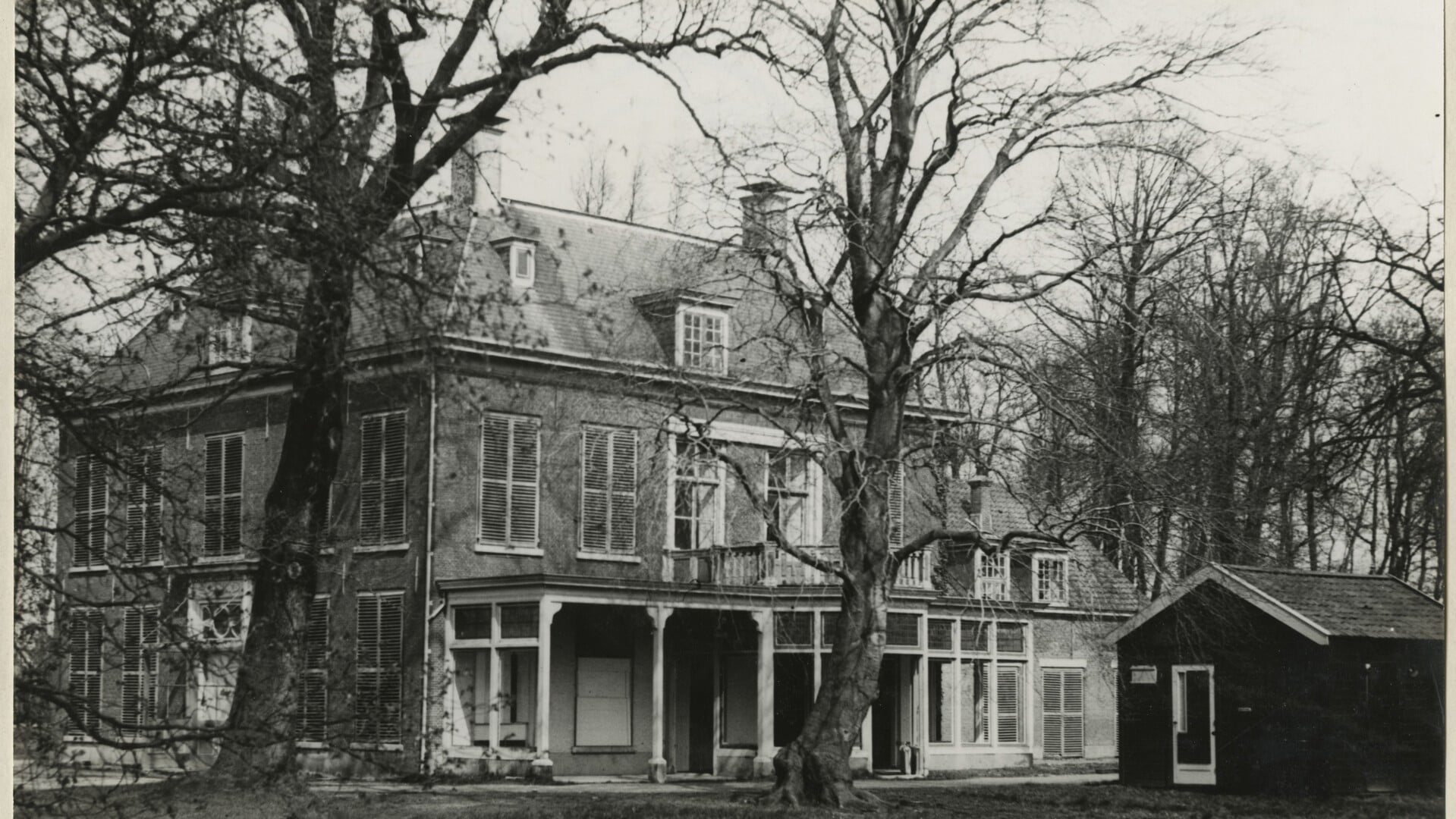 Landhuis Leeuwensteijn in 1933 (foto: Haags Gemeentearchief).