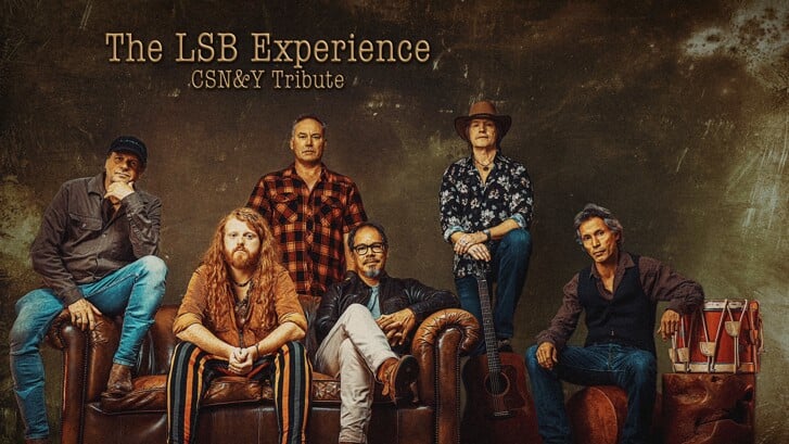 The LSB Experience neemt u mee in een (her)beleving van de muziek van de folkrock band CSN&Y (foto: pr). 
