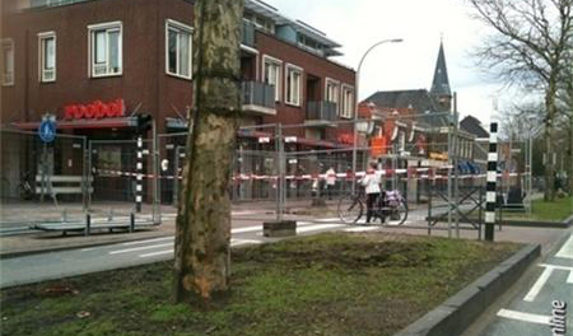 De Oostlaan richting Delft is sind vandaag afgesloten.