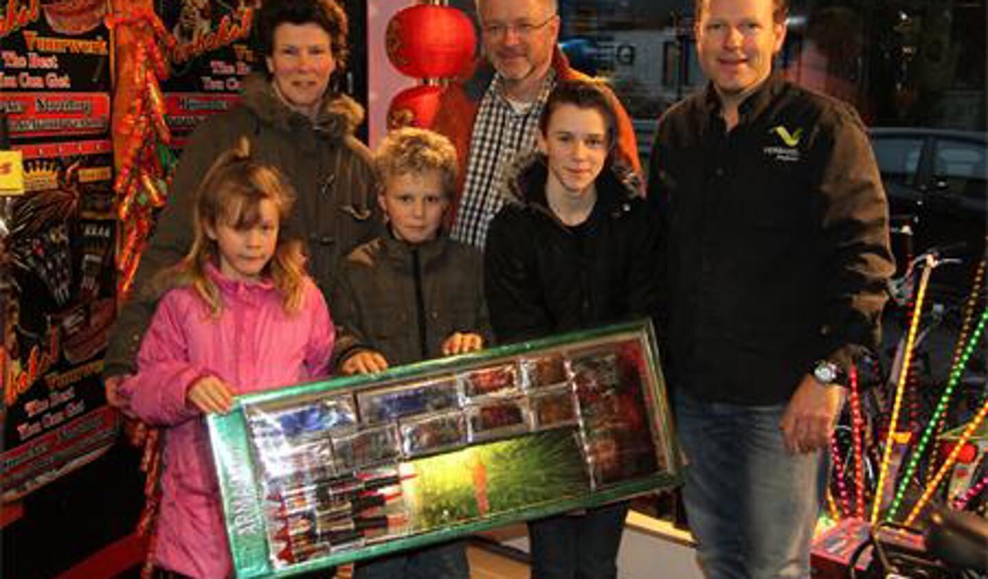 De familie van Vliet ging er met de hoofdprijs vandoor.