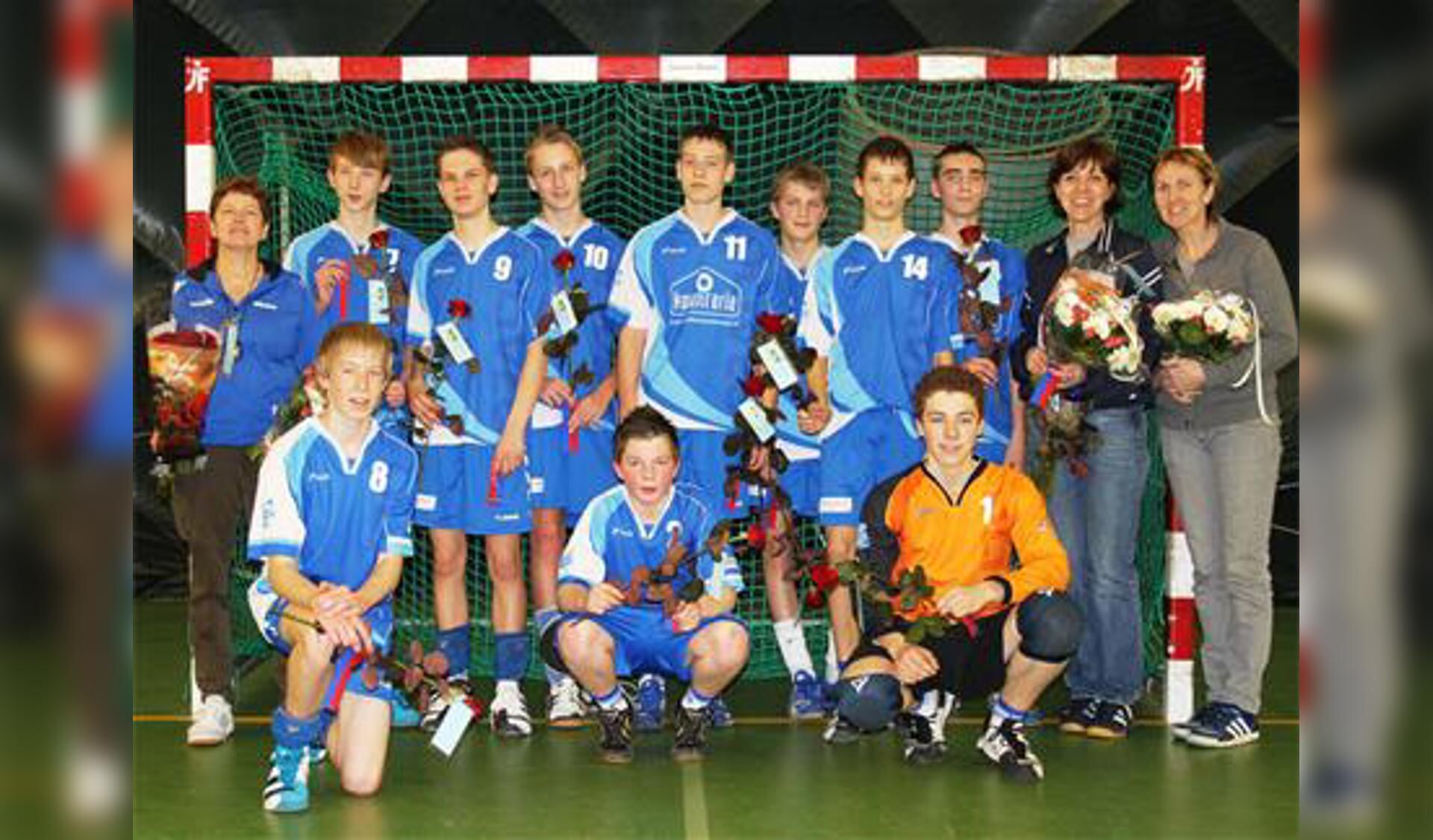 HB2 Zaalkampioen 2011-2012. Foto: André van Rijn