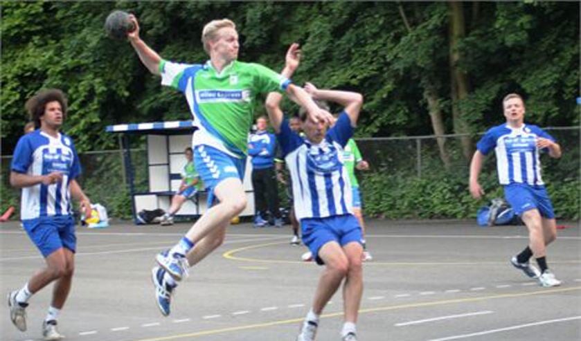 Johan in de aanval. Foto: Mieke van Veen