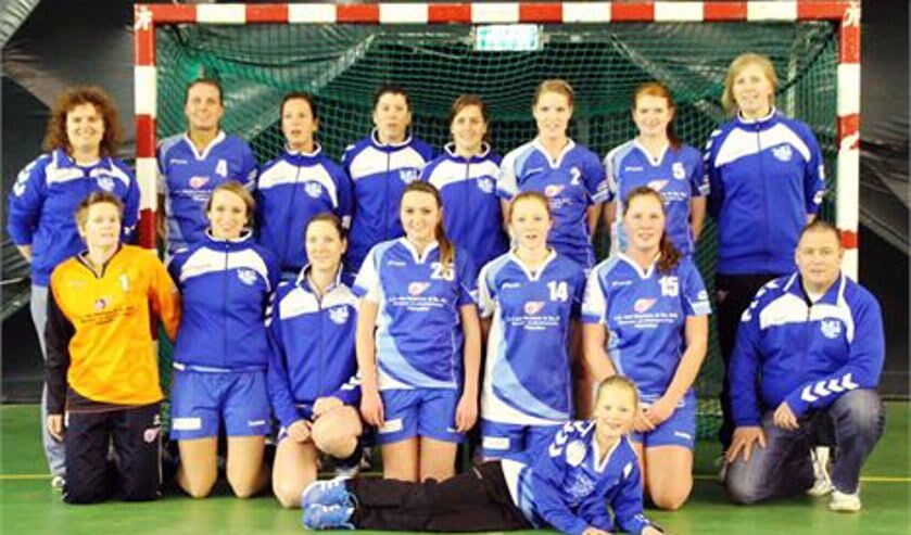 Dames 1 hebben doelstelling ruimschoots behaald met de derde plaats in de eerste klasse. Foto: Vincent Lorist