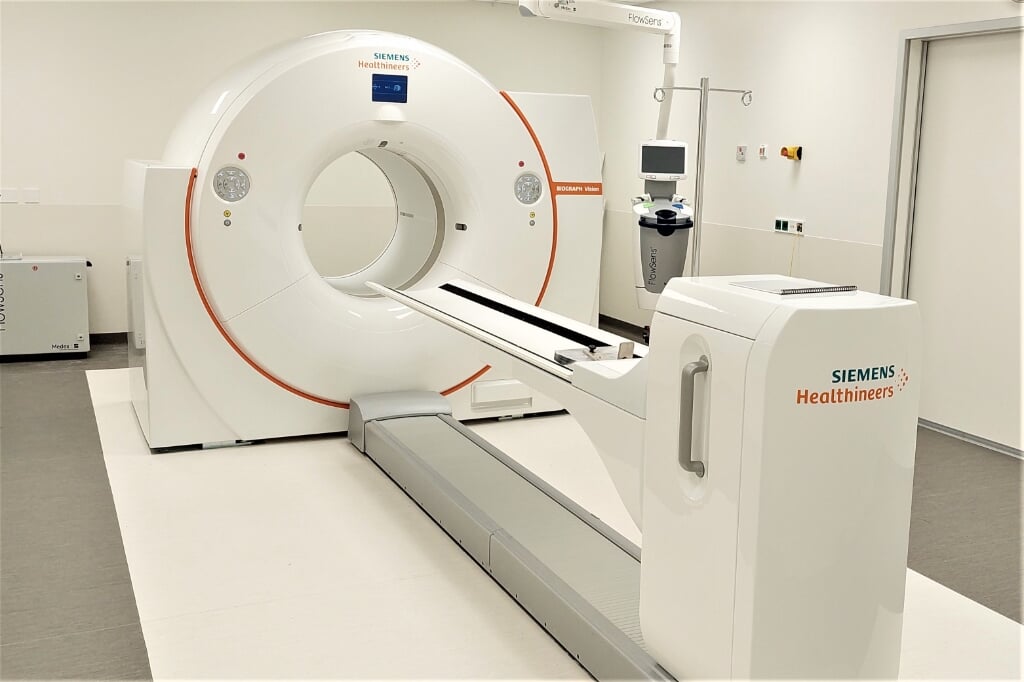 De gloednieuwe PET-CT scanner die geplaatst is in HMC Antoniushove in Leidschendam (foto: pr HMC).