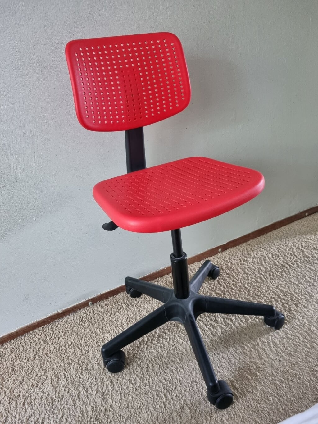 Bureaustoel rood