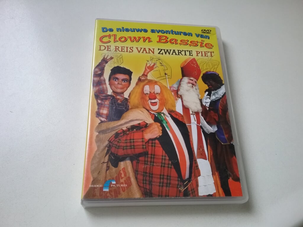 DVD// Clown Bassie// de reis van zwarte Piet.