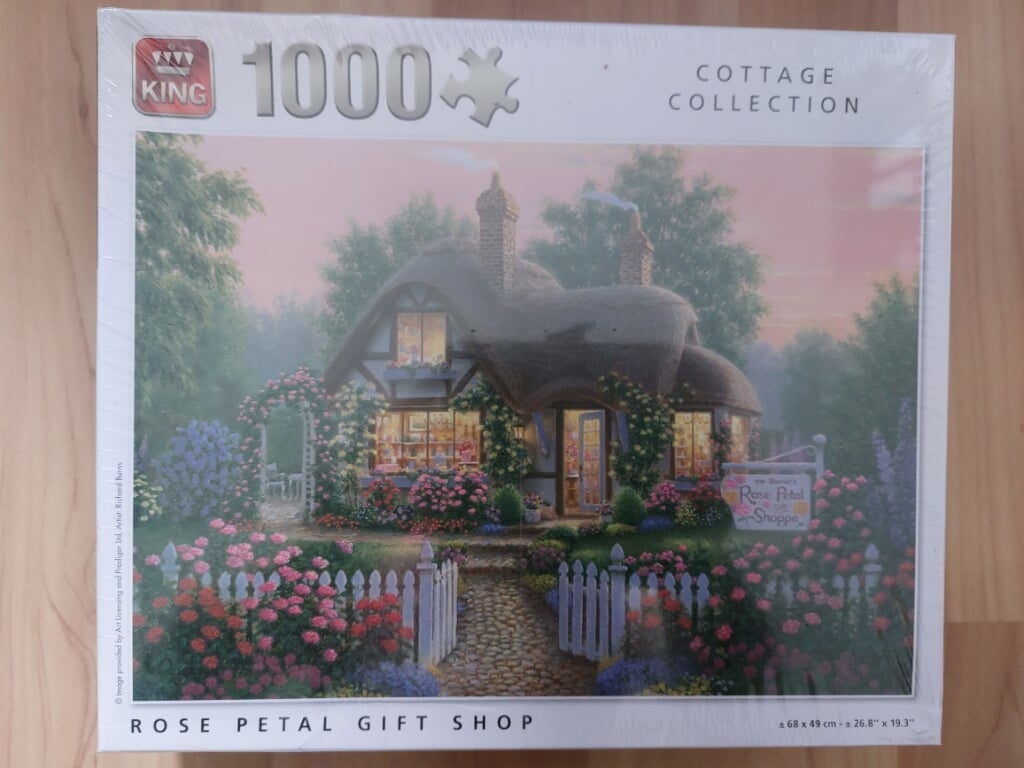 King Puzzel - Cottage Collection - Rose Petal Gift Shop
