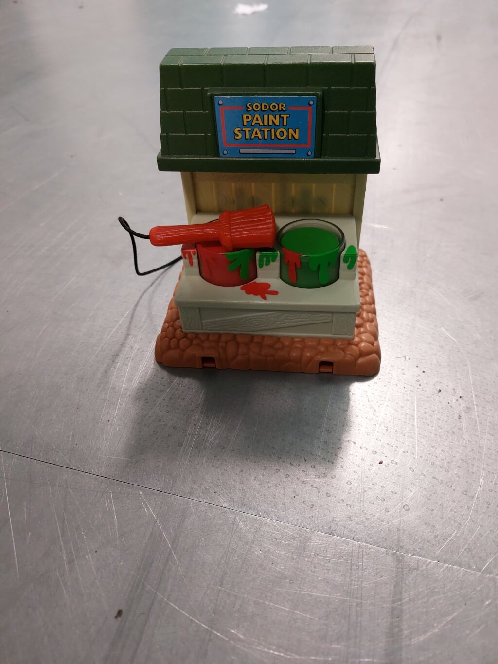 Thomas de Stoomlocomotief: Verfstation