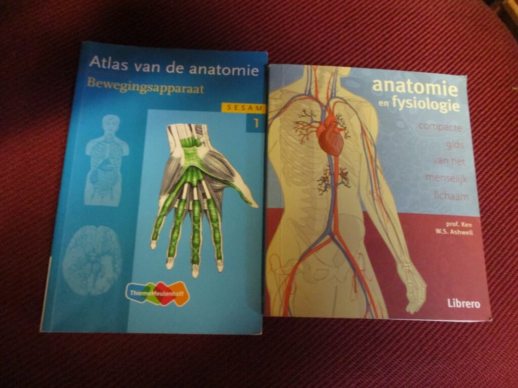 Atlas van de anatomie en Anatomie en fysiologie.
