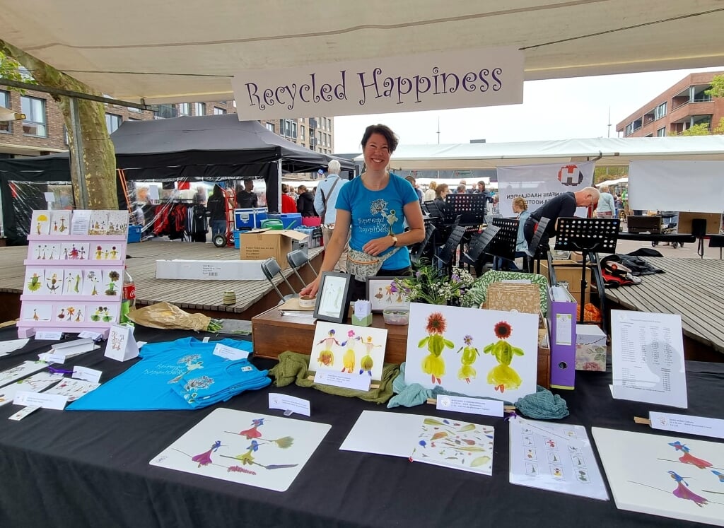 De creamarkt op het Raadhuisplein is een van de vaste populaire onderdelen van het uitgebreide programma.