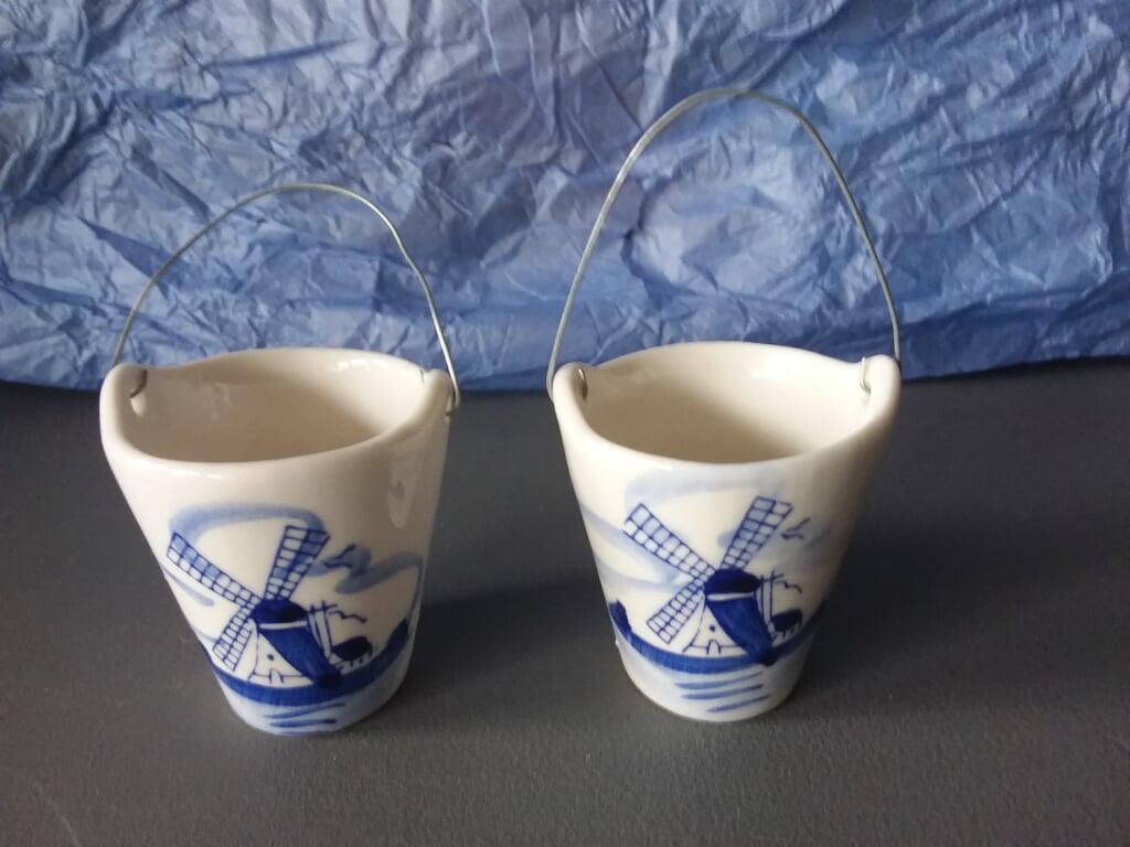 Originele HandBeschilderde Delfts Blauwe "EMMERTJES"
