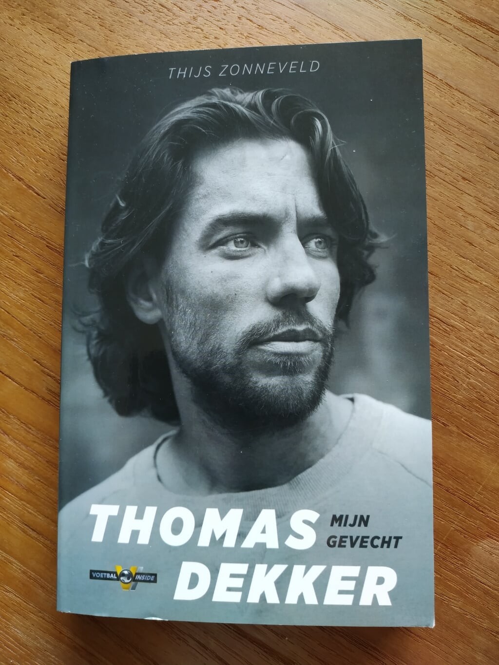 Boek "Mijn gevecht" van Thomas Dekker.