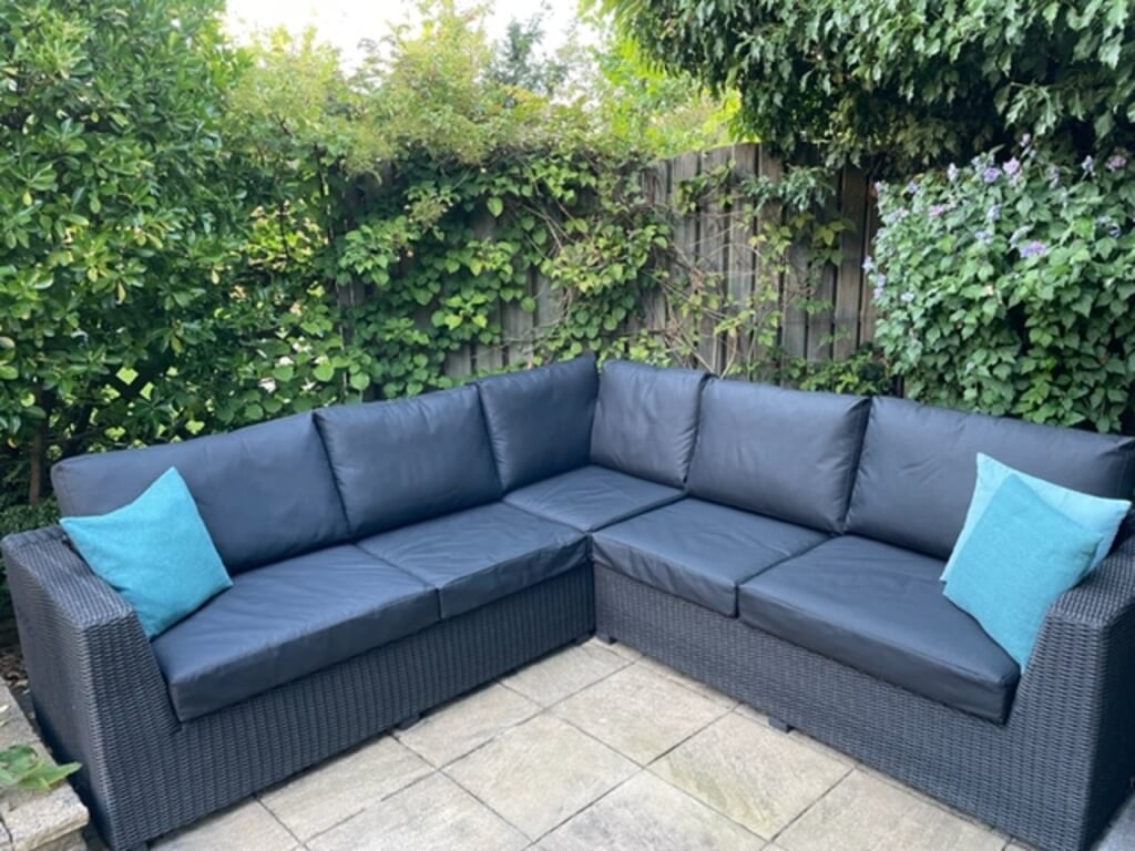 Loungebank met kussens