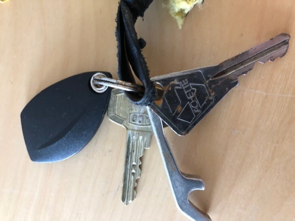 gevonden: sleutels