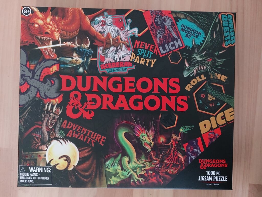Jigsaw puzzel - Dungeons &amp; Dragons