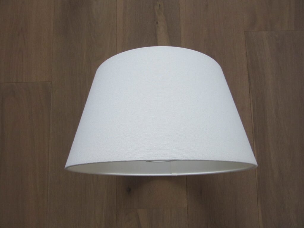 Lampenkap voor grote fitting kleur offwhite/ecru