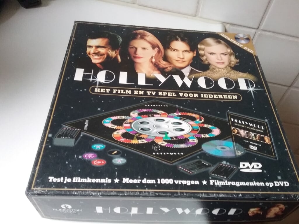 Spel//  Hollywood inclusief  DVD.