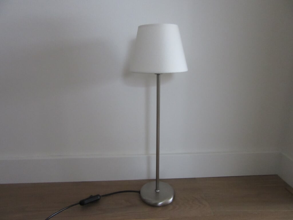 Schemerlampje met kapje kleur off white/ecru