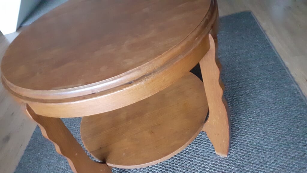 Salon/Bijzettafel eiken