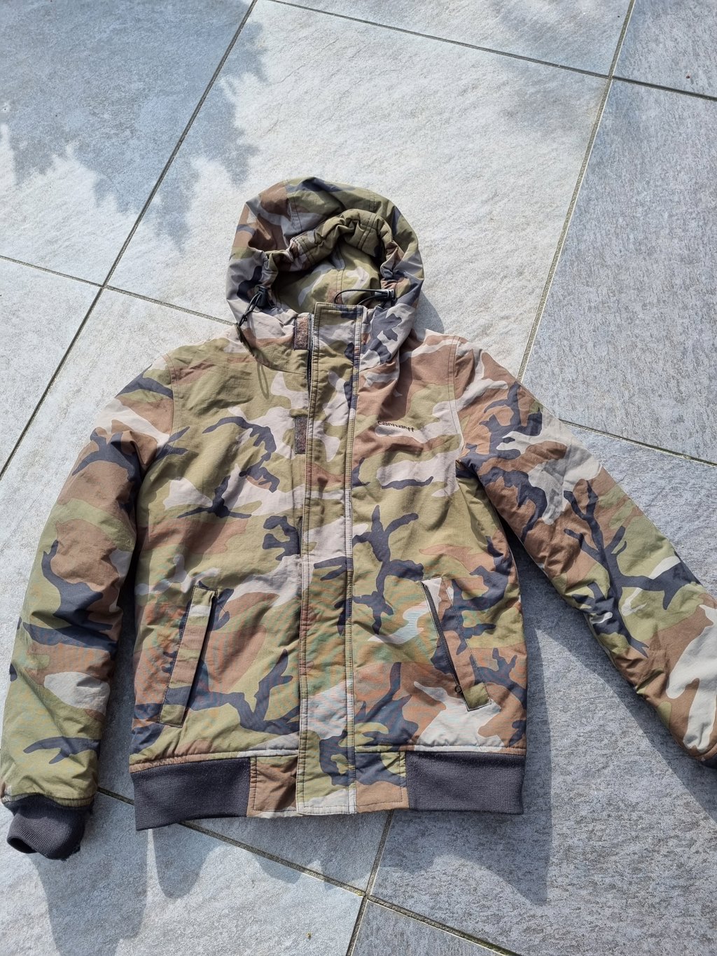 Camouflage jas voor jongens mt xs (170)
