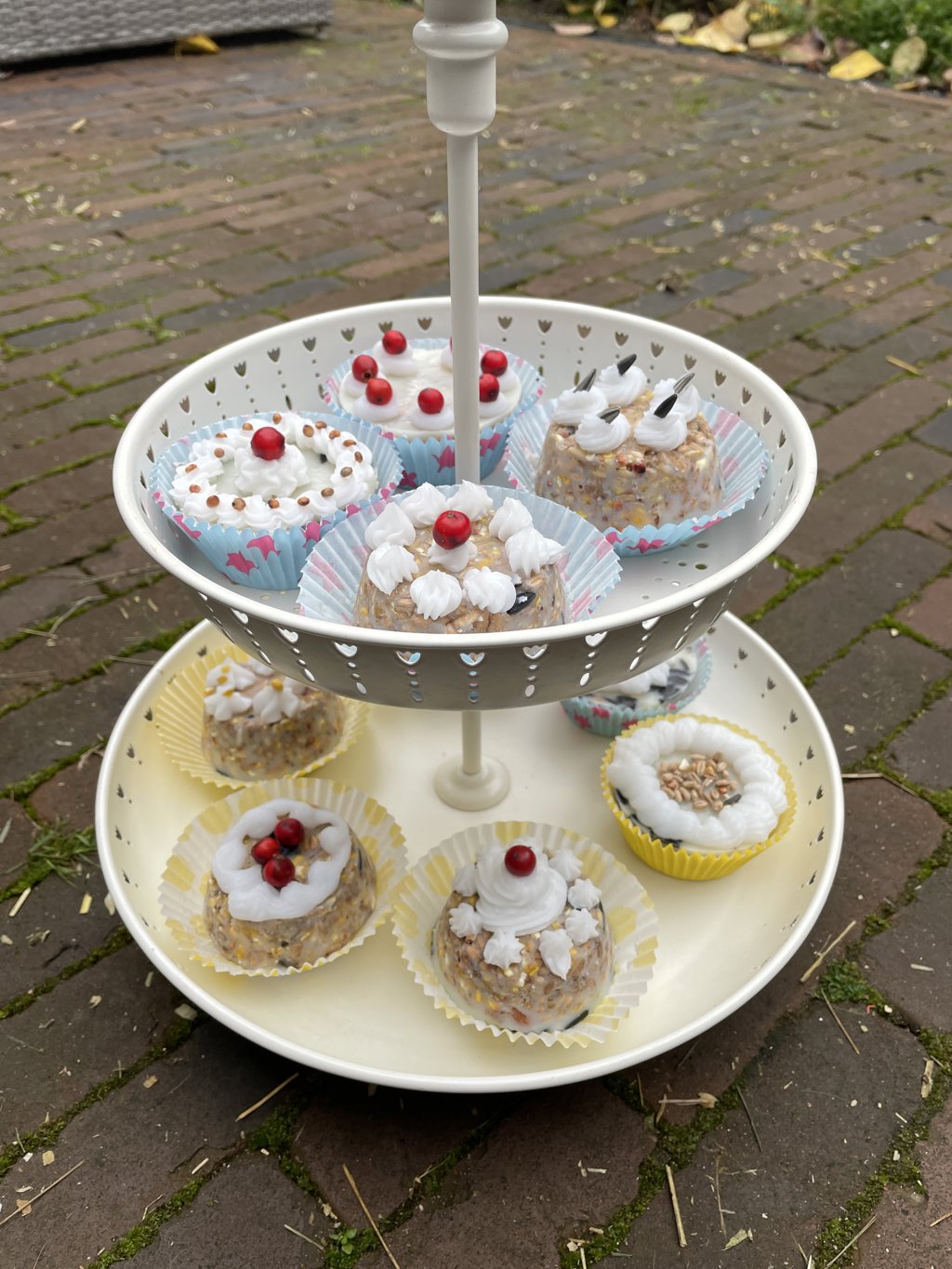 Vogelcupcakes