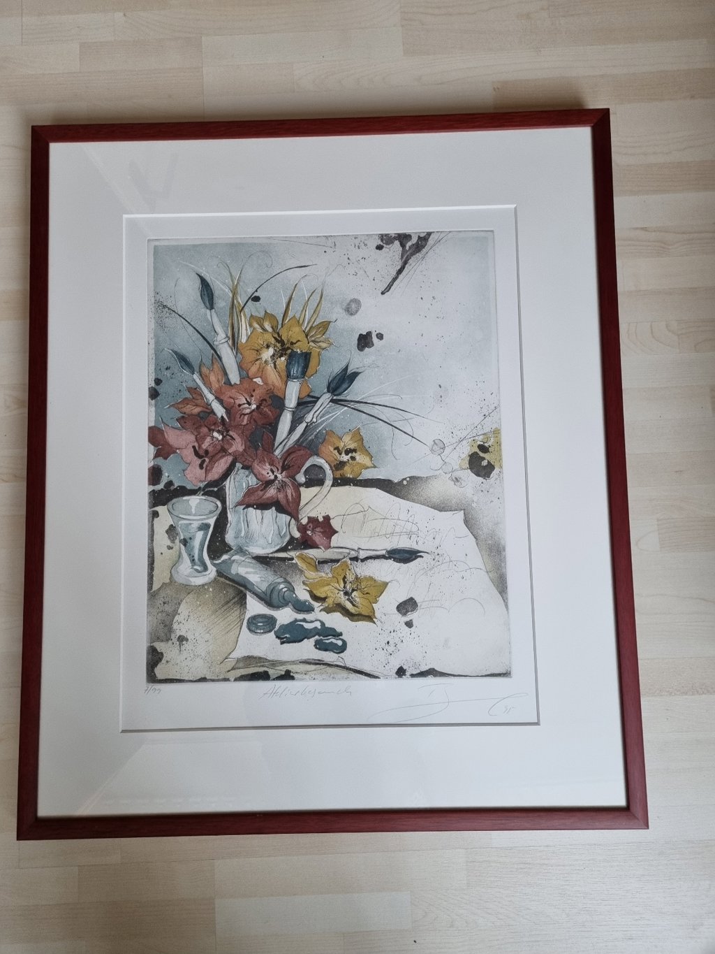 MOOI SCHILDERIJ VAN RÜDIGER BRASSEL