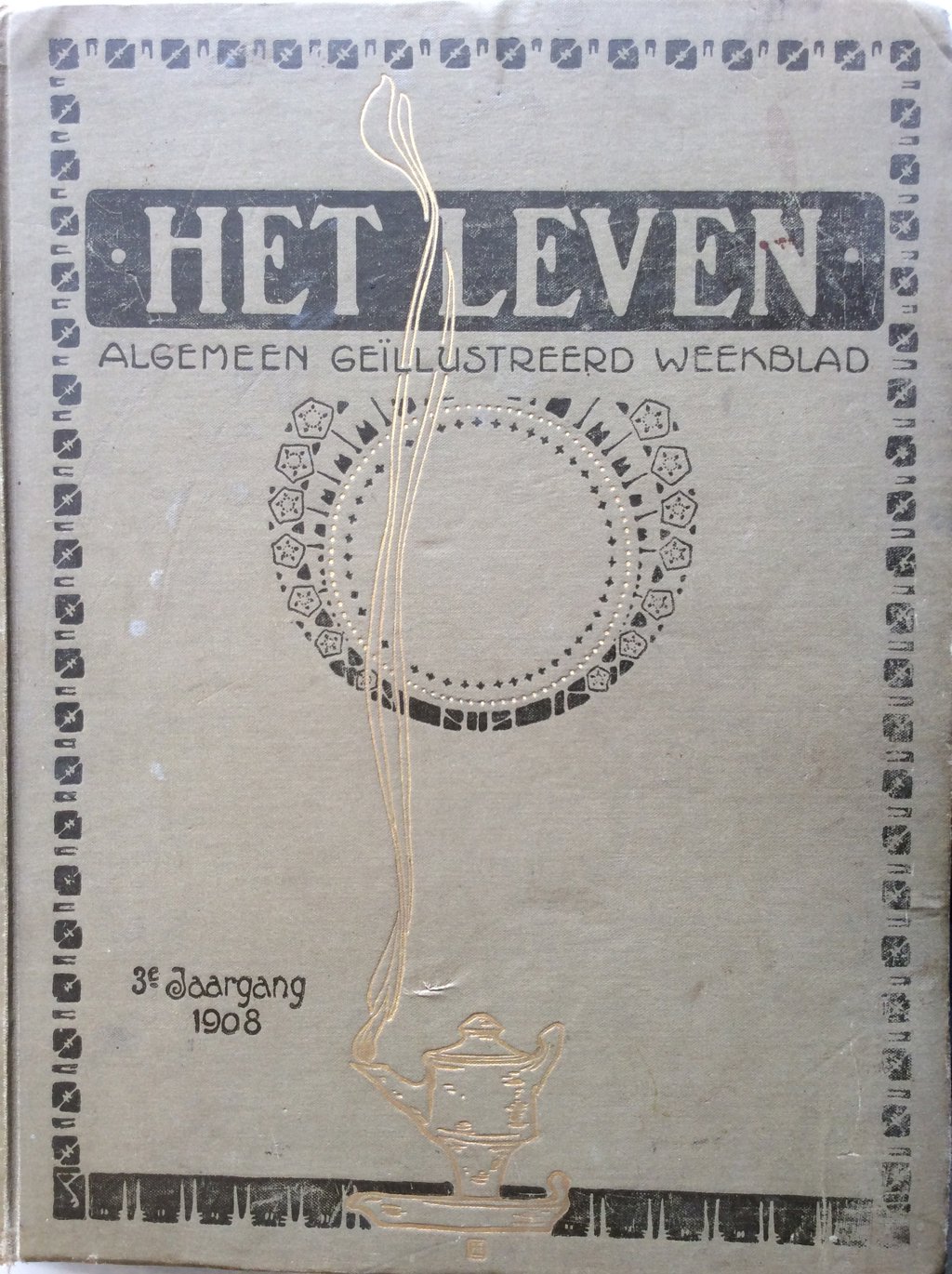 Het Leven weekblad 3e kwartaal 1908