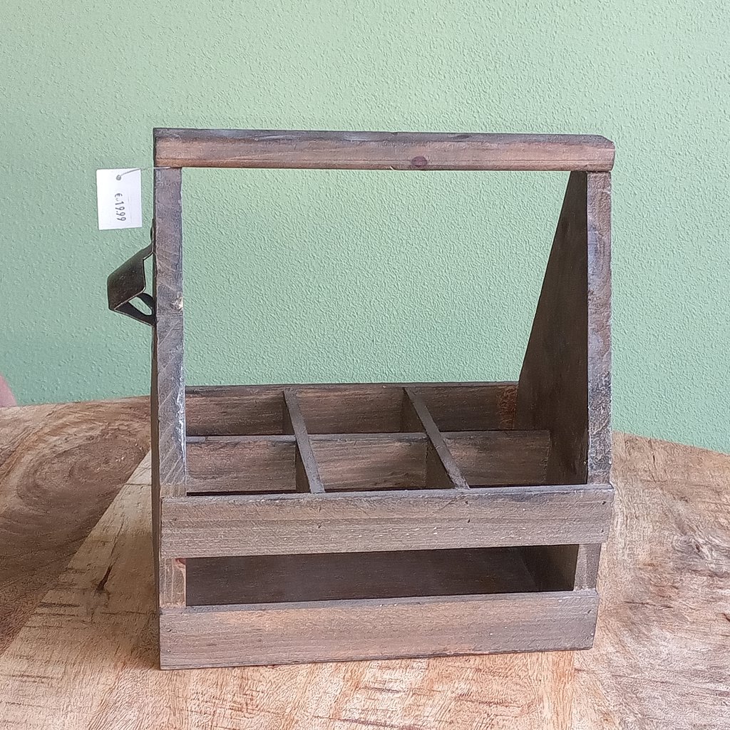 Houten draagkratje (nieuw)